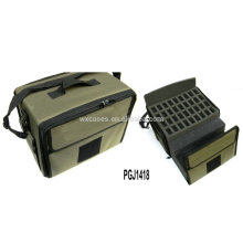 waterproof nylon tool bag with different custom foam inside and embroidery logo